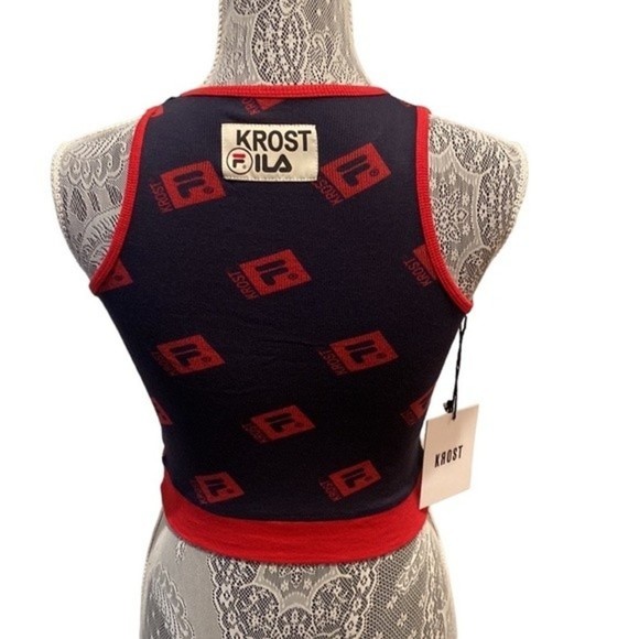 Urban Outfitters - KROST X FILA - Knit Tank Top, Size Small - Picture 3 of 7